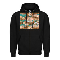 Black daily reminders Zipper Hoodie - TumblerDesignByShophia