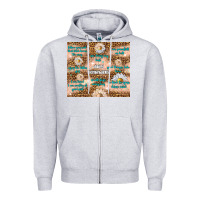Heather Grey daily reminders Zipper Hoodie - TumblerDesignByShophia
