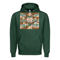 Sports Green daily reminders Zipper Hoodie - TumblerDesignByShophia