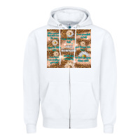 White daily reminders Zipper Hoodie - TumblerDesignByShophia