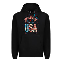 Black Party in the USA 4th of july Premium Hoodie - HowdyJamesFarm