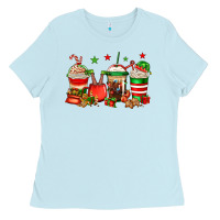 Christmas Elfs Coffee Ladies Tee | Teevron