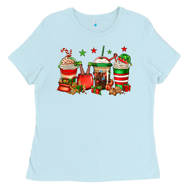 Christmas Elfs Coffee Ladies Tee by Jasminsmagicworld | Teevron