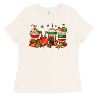 Bone Christmas elfs coffee Ladies Tee - Jasminsmagicworld