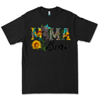 Black blue mama bear with cute bear Premium Tee - Artiststas