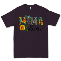Plum blue mama bear with cute bear Premium Tee - Artiststas