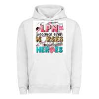 Pigment Lunar Rock LPN because nurses need heroes Urban Hoodie - LillyAllenDesigns