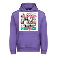 Tulip LPN because nurses need heroes Urban Hoodie - LillyAllenDesigns