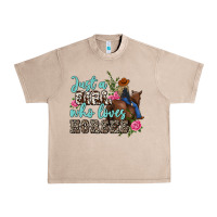 French Oak just a girl who loves horses Urban Heavy Tee - MaliasSmallBusiness