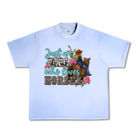 Grape Ice just a girl who loves horses Urban Heavy Tee - MaliasSmallBusiness