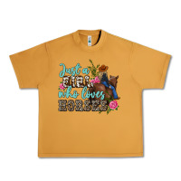 Peanut Butter just a girl who loves horses Urban Heavy Tee - MaliasSmallBusiness