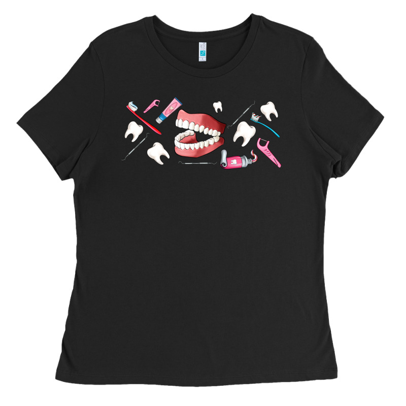 Dentist Elements Ladies Tee by AdoDesignShop | Teevron