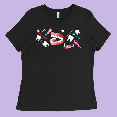 Dentist Elements Ladies Tee Designed By Adodesignshop