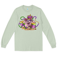 Matcha Mardi Gras pig Long Sleeve Tee - LillyAllenDesigns