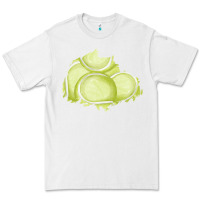 White tennis patch Premium Tee - AdoDesignShop