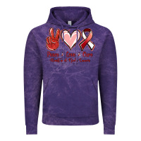 Cloud Purple Peace Love Cure Heart And Neck Cancer Vintage Hoodie - Jasminsmagicworld