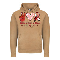Vintage Camel Peace Love Cure Heart And Neck Cancer Vintage Hoodie - Jasminsmagicworld