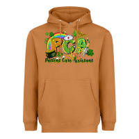 Meerkat PCA Patient Care Assistant St. Patrick's Day Heavyweight Hoodie - CowGirlArtShop