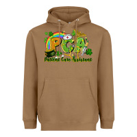 Toasted Coconut PCA Patient Care Assistant St. Patrick's Day Heavyweight Hoodie - CowGirlArtShop