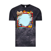 Cloud Black school your text here Vintage Tee - NancyCooperArtShop