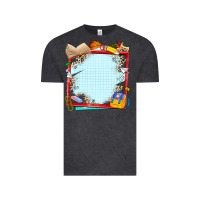 Vintage Black school your text here Vintage Tee - NancyCooperArtShop