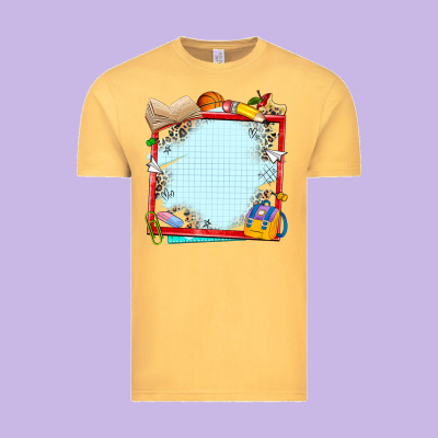 School Your Text Here Vintage Tee Designed By Nancycooperartshop
