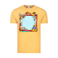 Vintage Mustard school your text here Vintage Tee - NancyCooperArtShop