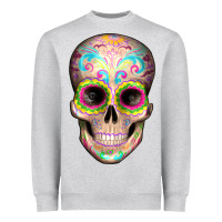 Mexican Skull Heavyweight Sweatshirt | Teevron
