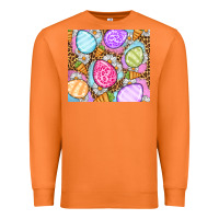 Carrot Easter eggs daisies carrots Premium Sweatshirt - OliviaCreatesArt