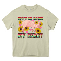Western Don't Go Bacon My Heart Pig Heavy Core Tee | Teevron