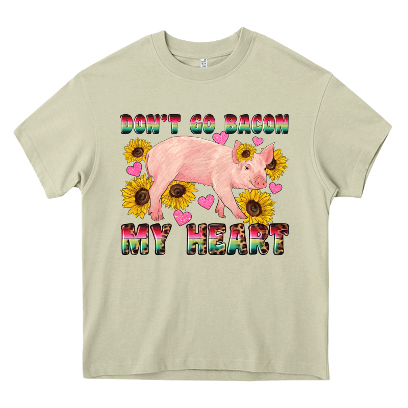 Western Don't Go Bacon My Heart Pig Heavy Core Tee by Artiststas | Teevron