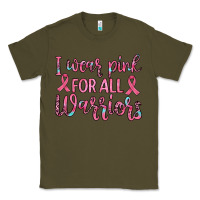 Army Green i wear pink for all warriors Classic Tee - JahusDesignShop