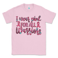 Bubblegum Pink i wear pink for all warriors Classic Tee - JahusDesignShop