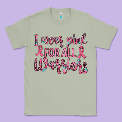 I Wear Pink For All Warriors Classic Tee Designed By Jahusdesignshop