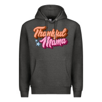 Charcoal Heather thankful mama Premium Hoodie - JahusDesignShop