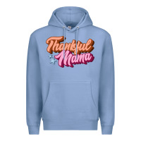Colony Blue thankful mama Premium Hoodie - JahusDesignShop