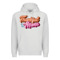 Dove Grey thankful mama Premium Hoodie - JahusDesignShop