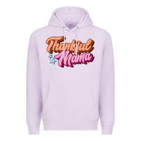 Lilac thankful mama Premium Hoodie - JahusDesignShop