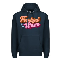 Navy thankful mama Premium Hoodie - JahusDesignShop