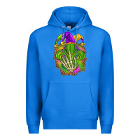 True Royal Mardi Gras with skeleton hand Premium Hoodie - HowdyJamesFarm