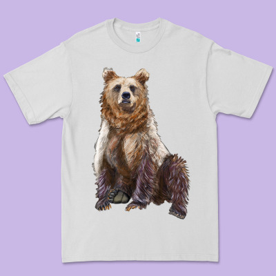Bear Premium Tee Designed By Artiststas