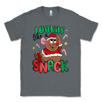 Charcoal Heather lookin' like a snack christmas character Classic Tee - MaliasSmallBusiness