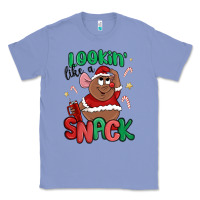 Colony Blue lookin' like a snack christmas character Classic Tee - MaliasSmallBusiness