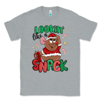 Heather Grey lookin' like a snack christmas character Classic Tee - MaliasSmallBusiness