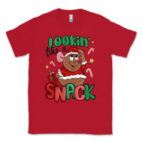 Red lookin' like a snack christmas character Classic Tee - MaliasSmallBusiness