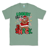 Sage lookin' like a snack christmas character Classic Tee - MaliasSmallBusiness