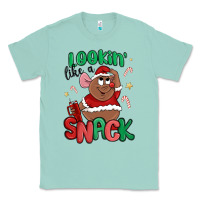 Seafoam lookin' like a snack christmas character Classic Tee - MaliasSmallBusiness