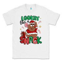 White lookin' like a snack christmas character Classic Tee - MaliasSmallBusiness