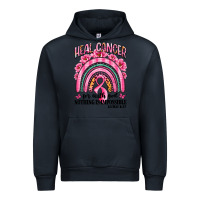 Navy heal cancer rainbow Urban Hoodie - LillyAllenDesigns
