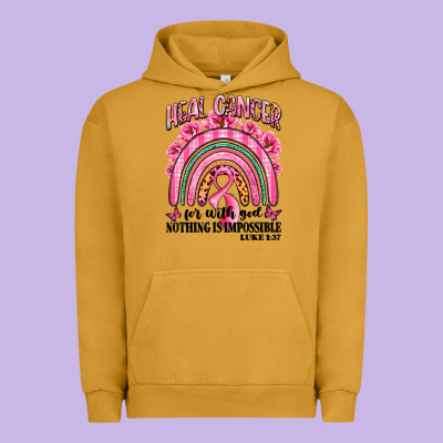 Heal Cancer Rainbow Urban Hoodie Designed By Lillyallendesigns